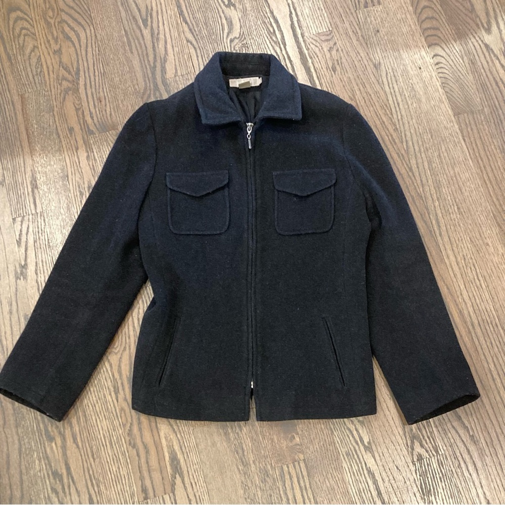 J Crew Wool Melton PM Coat